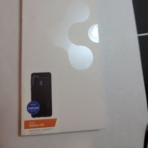 Spigen Rugged Armor protective case for Samsung Galaxy A21